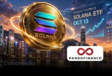 Pando Finance Solana ETF scheduled to launch on Hong Kong Stock Exchange on October 13 as Hong Kong's second spot SOL ETF.