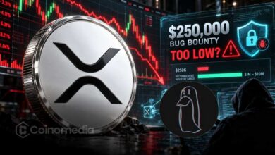 XRP bug bounty controversy as blockchain investigator ZachXBT criticizes a $250,000 reward for reporting a critical security vulnerability.